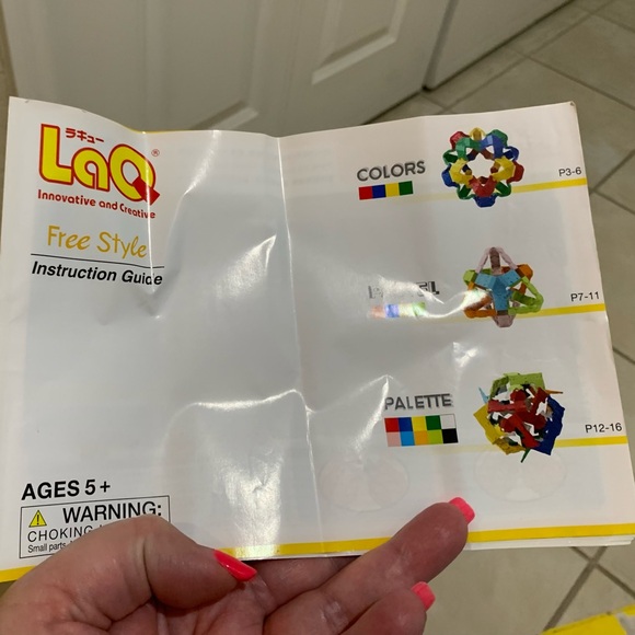 🔴 BLOCKS LaQ Japanese Bldg Set: 300 piece Freestyle Pastel Colors P7-11 No Box - Picture 11 of 16